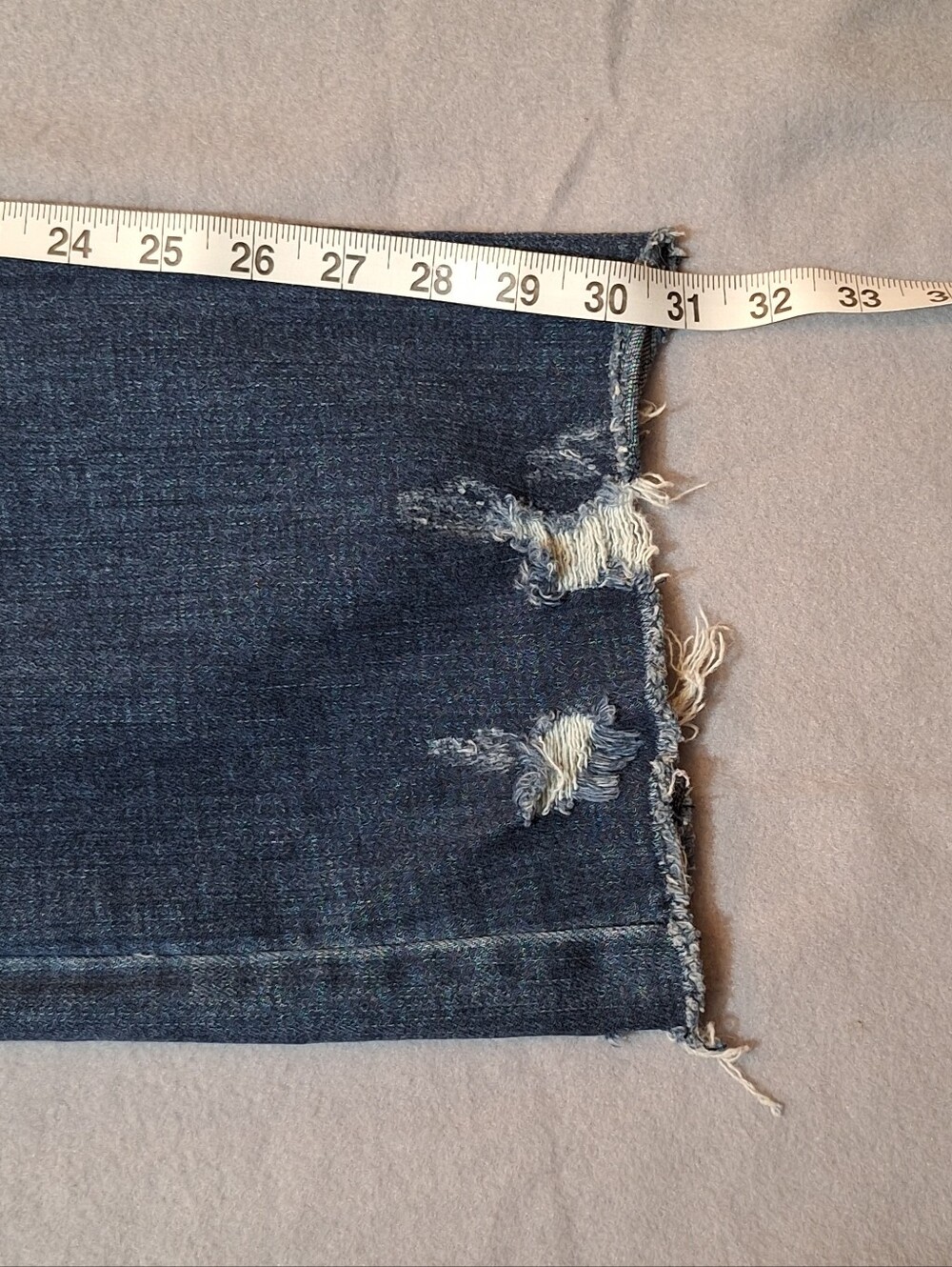 Judy Blue 5 Pocket Dark Wash Distressed High-Rise Slim Boot Cut Denim Jeans 20W - Picture 9 of 15